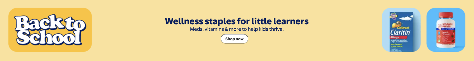 Allergy relief at Walmart